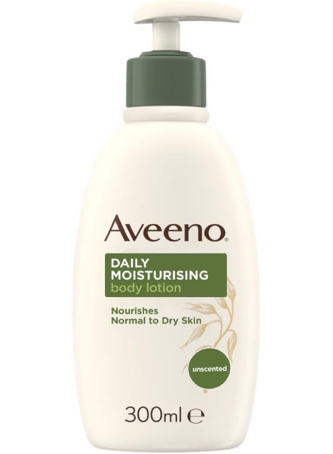 AVEENO Body Lotion, Daily Moisturizing, 300ml - Image 1